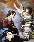 Bernardo Strozzi Famous Paintings - The Annunciation